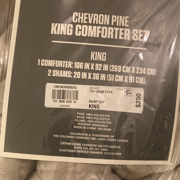 Coleman king size comforter set - Picture 4 of 6